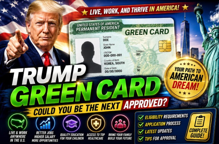 trump green card