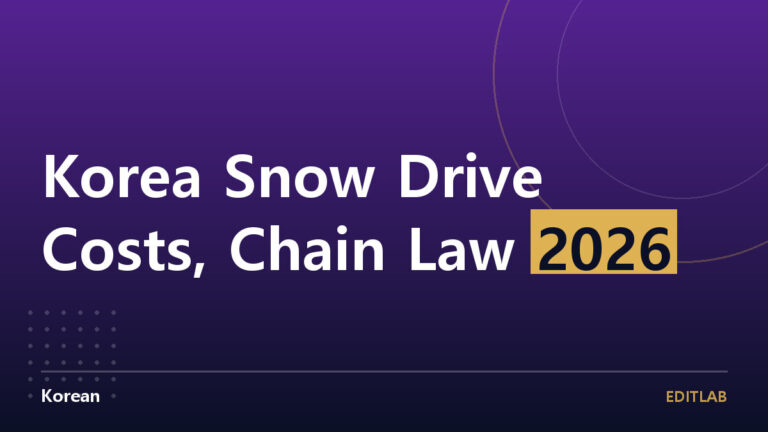 snow drive