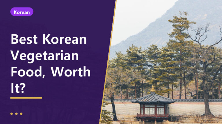 Korean vegetarian food